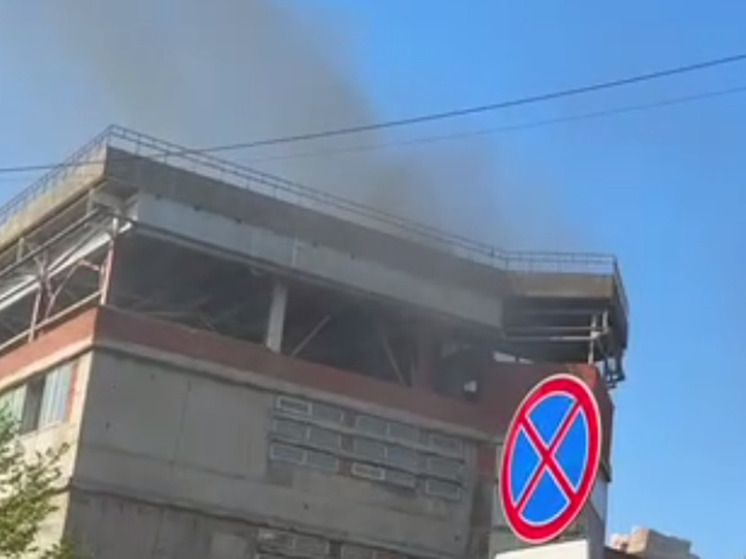 В Мытищах загорелся театр на реконструкции