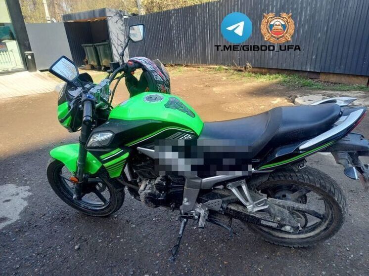 21-летний уфимец ездил на мотоцикле без прав