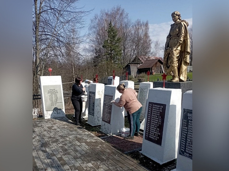 Новгородские полицейские помогли навести порядок на братских могилах