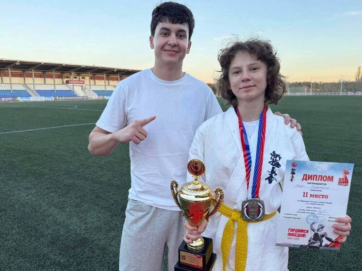 Юная каратистка из Ноябрьска взяла серебро первенства России по киокусинкай
