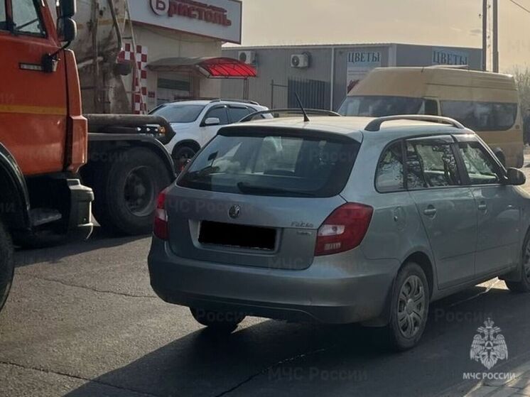 Skoda сбила пешехода на Советской в Калуге