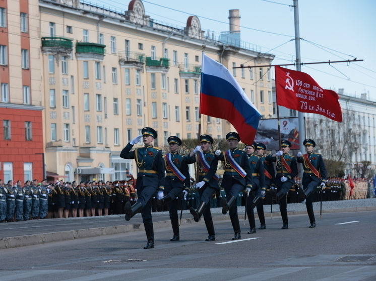 Улица 9 Мая в Красноярске станет «улицей Почета» к Дню Победы
