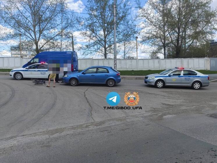 51-летний велосипедист попал под колеса машины в Уфе