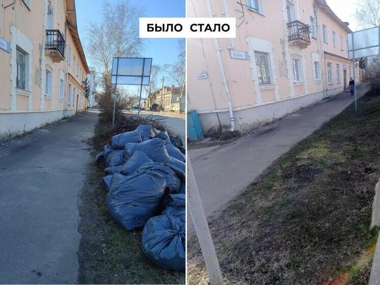 В Чебоксарах убрали шины, а в Алатыре – мусор