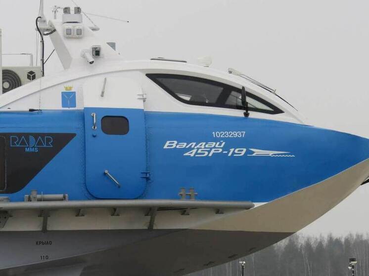 В Чкаловске на воду спустили 20-е судно «Валдай 45Р»
