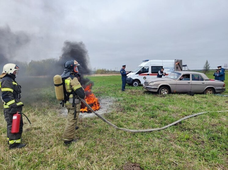 Службы скорой помощи Чувашии и Нижегородской области провели совместные учения