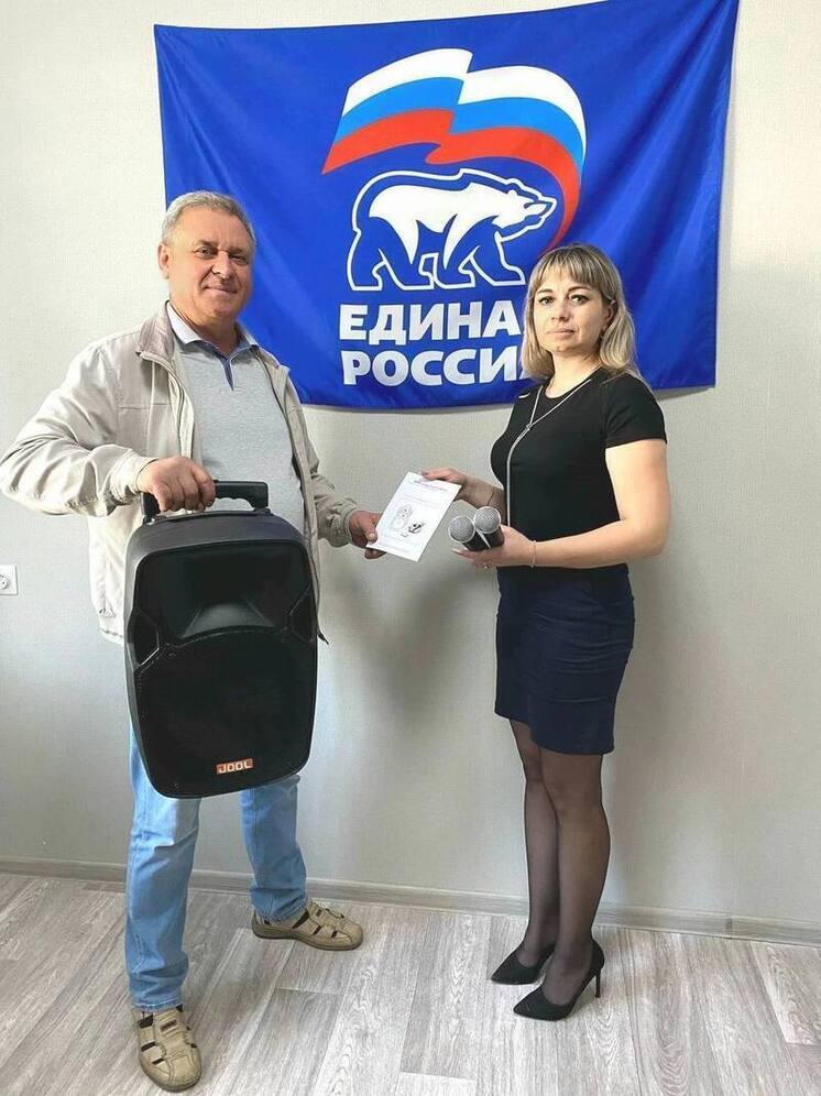 Липецкий депутат Геннадий Крутских приобрел технику для сельского ДК