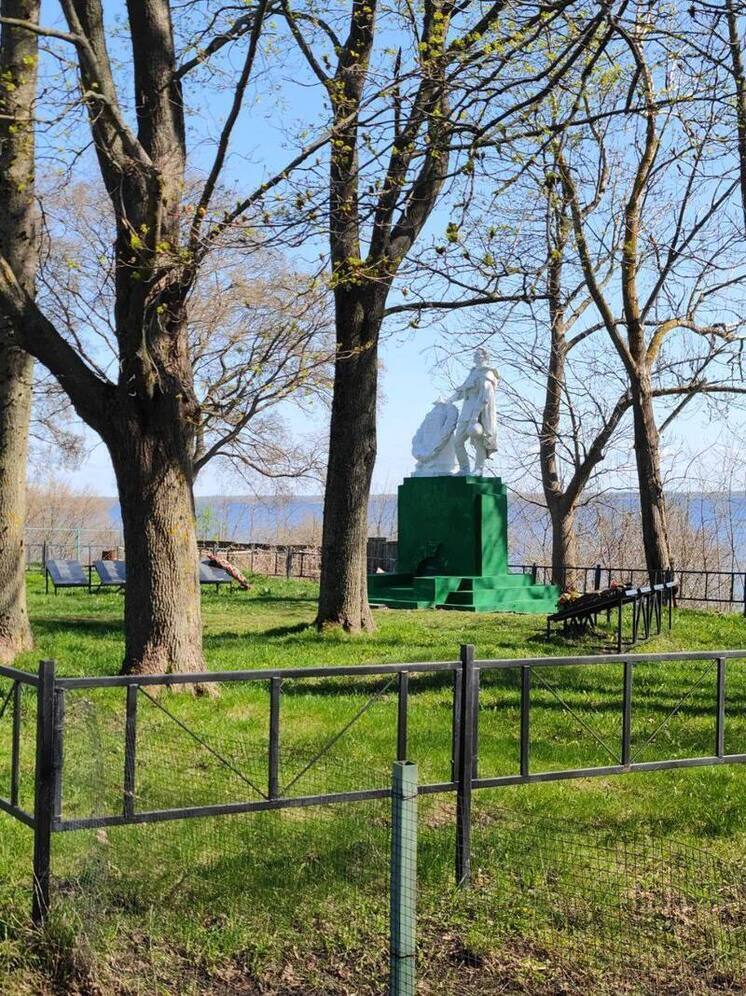 Мемориал привели в порядок на острове Залита