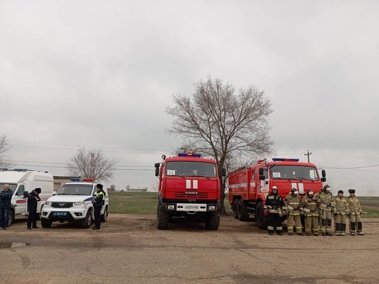 В Калмыкии провели командно-штабное учение