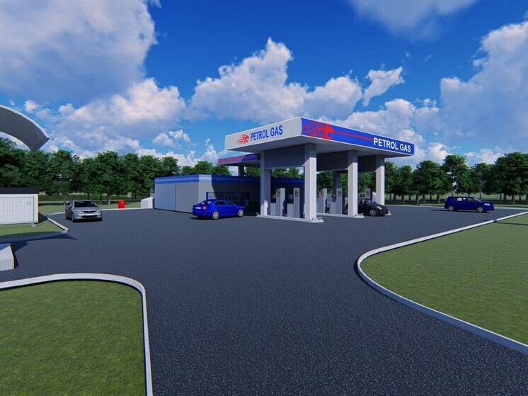 В Башкирии завершают строительство придорожного комплекса стоимостью 52 млн рублей