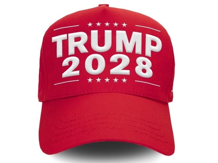 Интернет-магазин Трампа начал продажу бейсболок с надписью «Трамп 2028»
