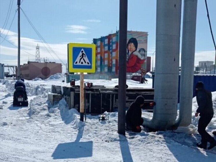 Порыв магистральной трубы устранили в селе Лаврентия
