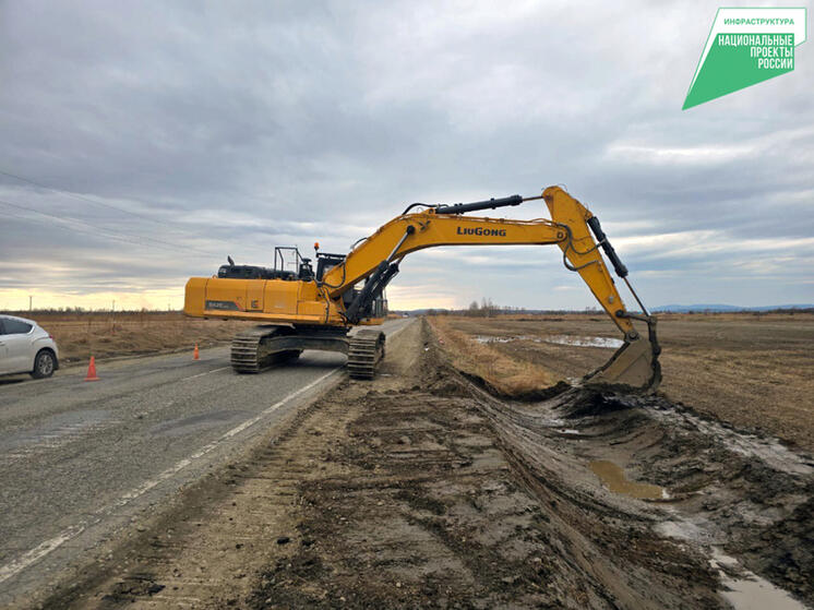 Ремонт региональной дороги к селу Дружба стартовал в Хабаровском крае
