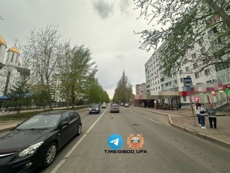 12-летняя девочка попала под колеса иномарки в Уфе