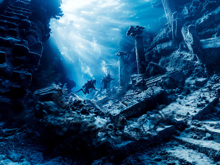 Подводная дорога в Атлантиду: странное открытие в Тихом океане