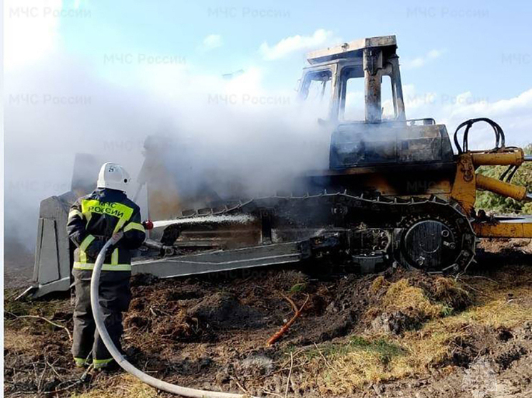 В Калужской области 54 спасателя тушили пожары