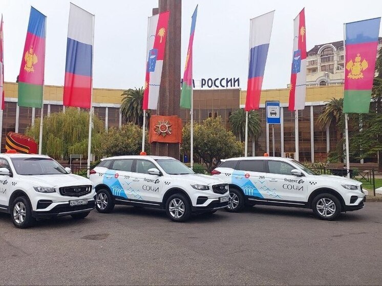 В Сочи представлен официальный стиль символики для легковых такси