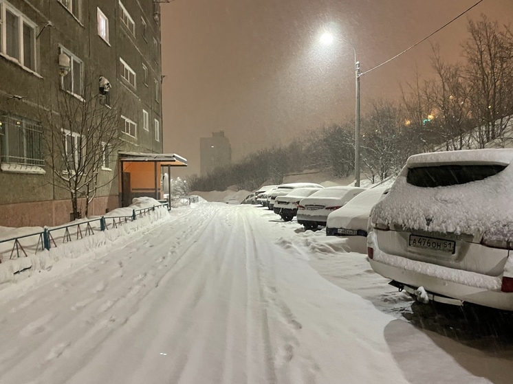 В Мурманской области 26 апреля ожидается усиление ветра и небольшой снег
