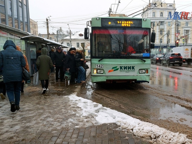 Калуга проведёт ночь без троллейбусов на Кирова