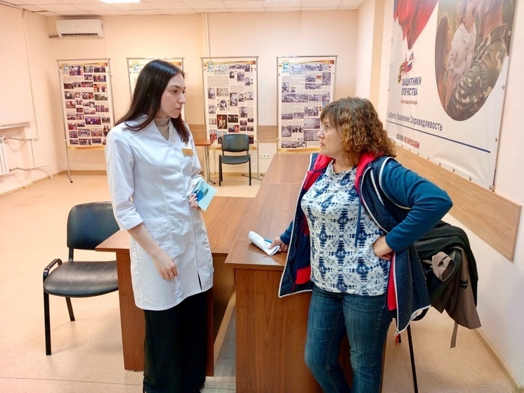 В Карасунском округе Краснодара провели «Школу здоровья»