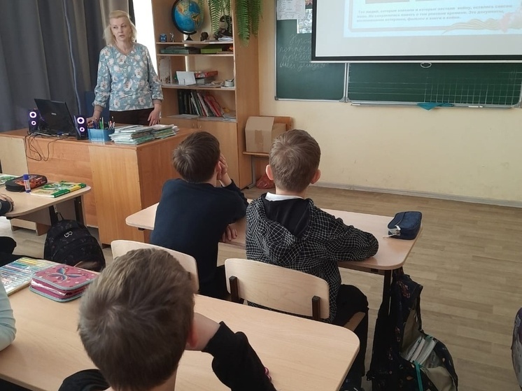 В Пущино прошло занятие ко Дню Победы