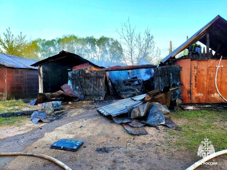 Подробности крупного пожара в Смоленском районе