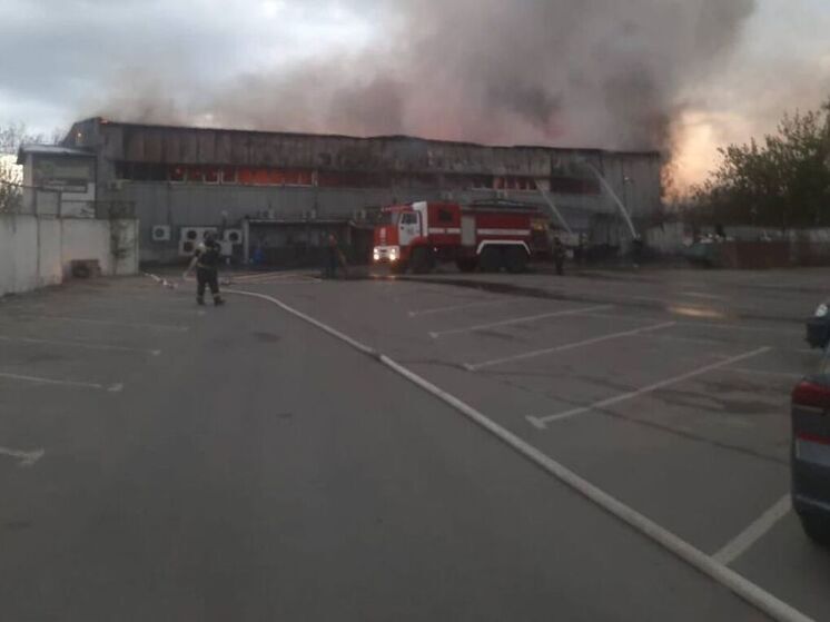 Пожар на мясокомбинате локализовали в Раменском