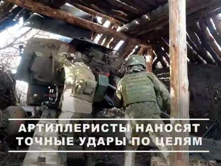 Артиллеристы «Востока» поразили опорник ВСУ на Запорожском направлении