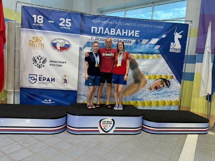 Астраханки взяли 9 медалей на чемпионате страны по плаванию