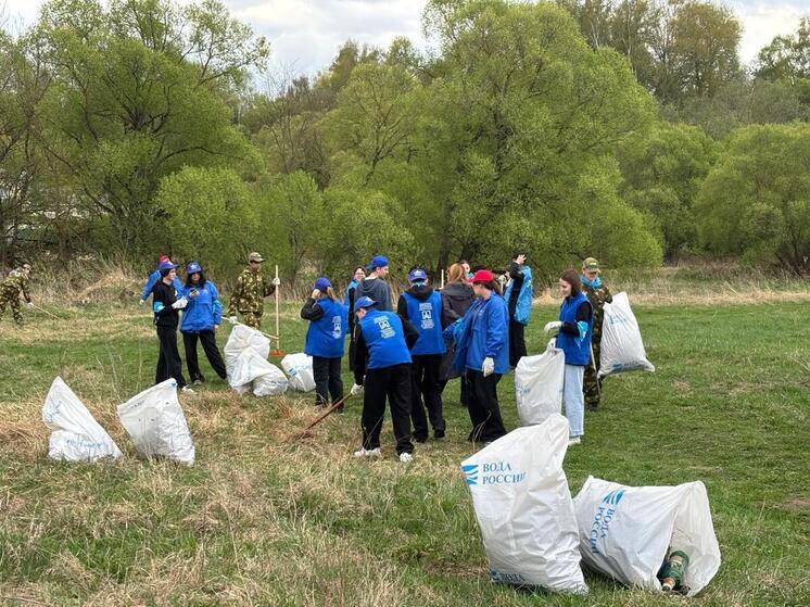 В Малоярославце на Лужe прошёл эко-десант