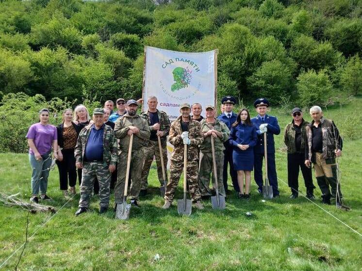 В Северной Осетии высадили дубовый сад в память о Героях Великой Отечественной войны