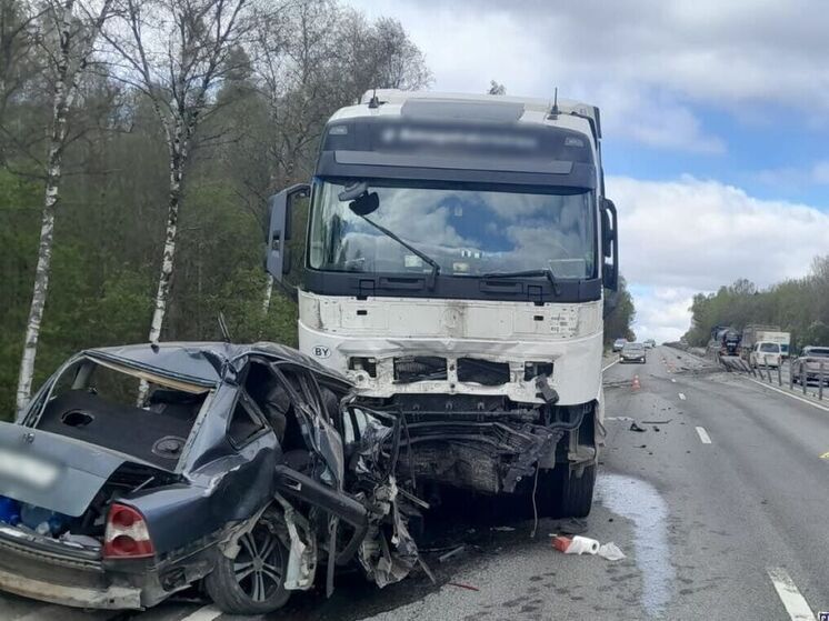 Два человека погибли в результате страшной аварии под Можайском