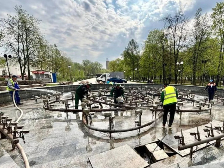 В Подмосковье стартовала подготовка к сезону фонтанов
