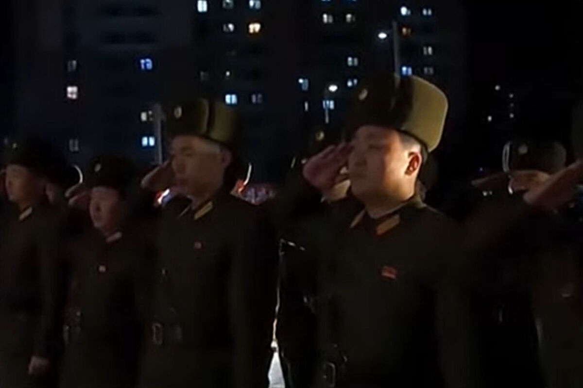 Военнослужащие КНДР. Фото: кадр архивного видео.