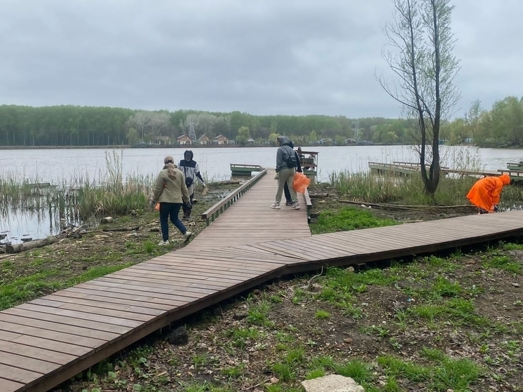 В Уфе во время субботника вывезли 2314 кубометров мусора