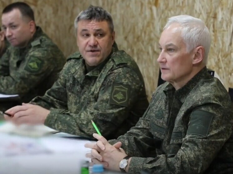 Белоусов находился на пункте группировки "Курск" при поднятии флага РФ в Горнале