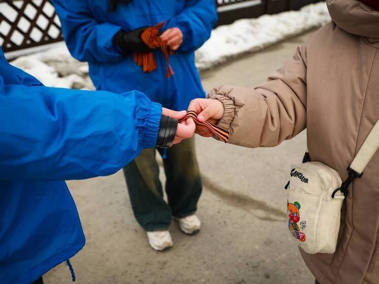 В Мурманске увеличили число пунктов проведения акции «Георгиевская ленточка»