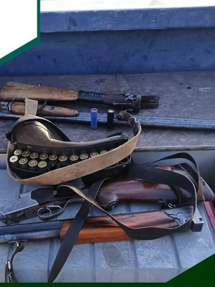 За вторую половину апреля охотнадзор изъял десять ружей у хабаровчан