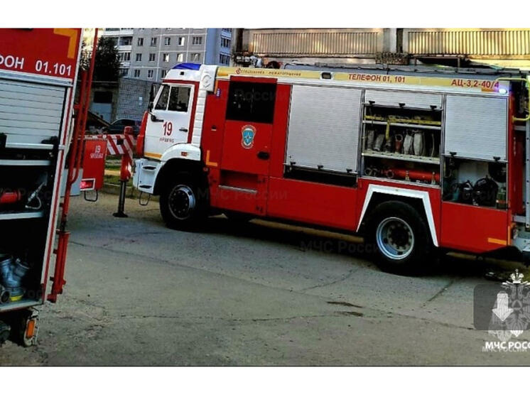 В Ярцевском районе произошло возгорание бани