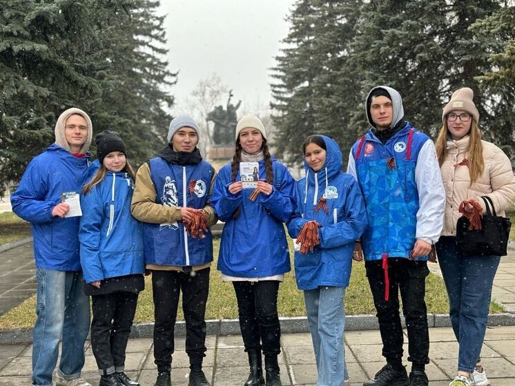 Волонтеры Хакасии запустили Всероссийскую акцию «Георгиевская ленточка»