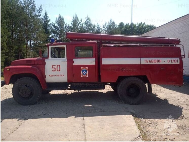 Очередная баня сгорела в Холм-Жирковском районе