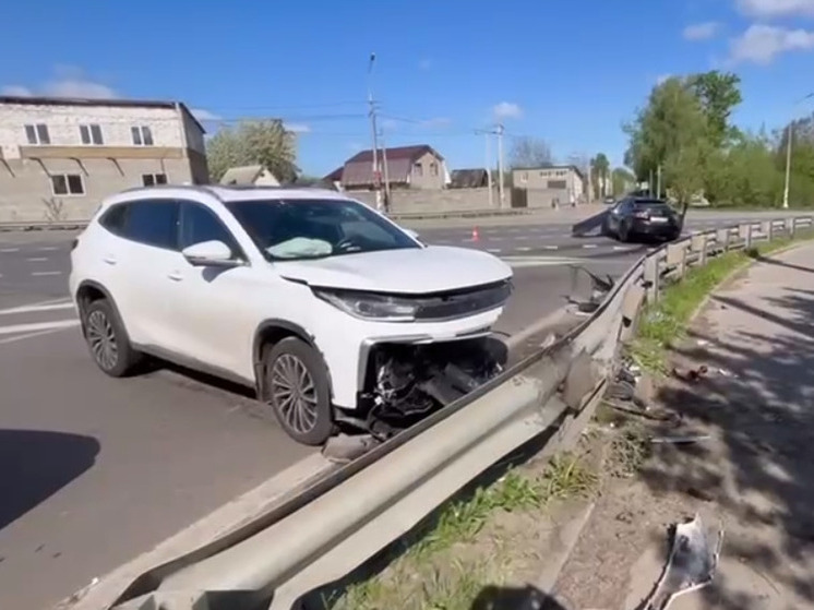 Два ребенка пострадали в ДТП на трассе в Курской области