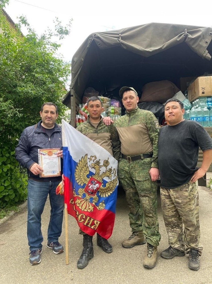 Жители Краснодара отправили более 60 машин с гуманитарной помощью в Запорожскую область