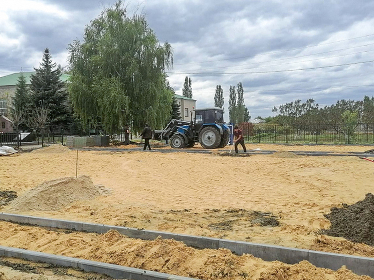 Новая спортивная зона появится в селе Почепское Лискинского района