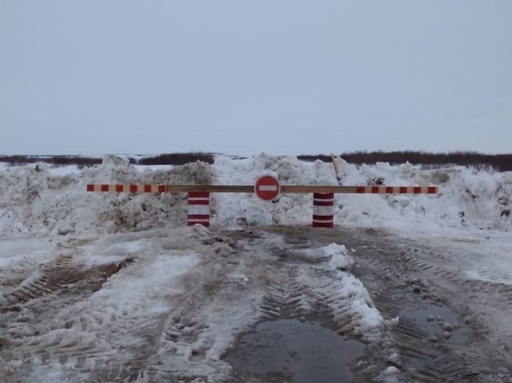 В НАО закрывают зимнюю магистраль на Тельвиску