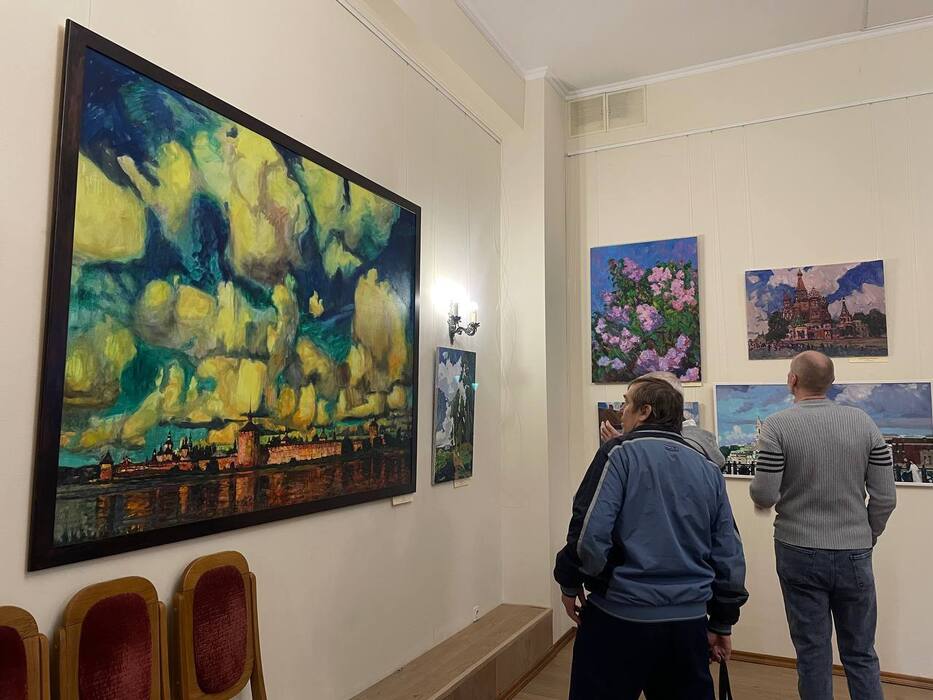 В Пензе открылась выставка Алексея Каменева «Великой Победе посвящается...»