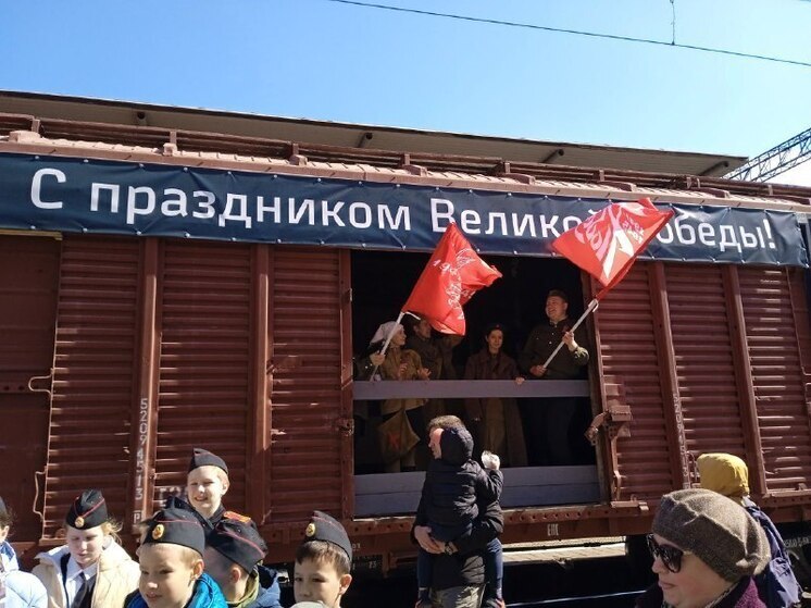 Благовещенск встретит ретро-поезд «Победа» 1 мая (0+)