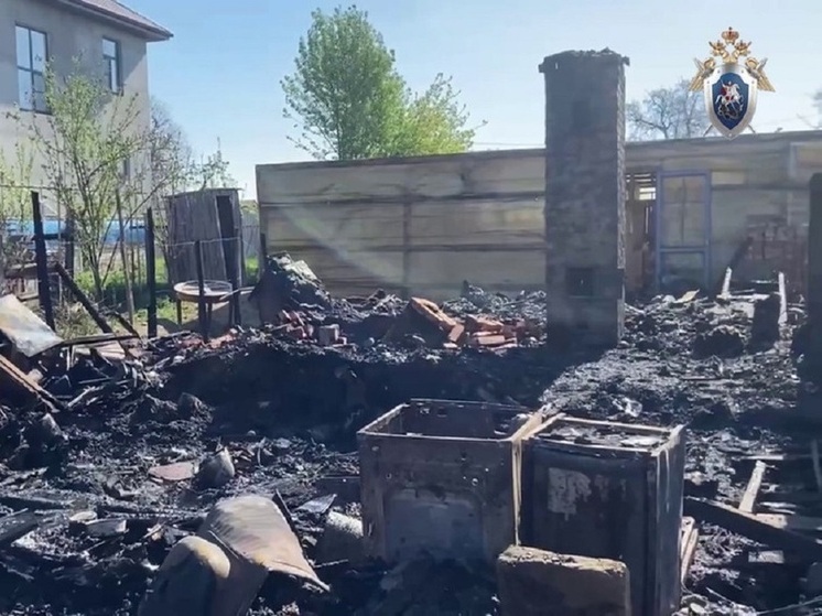 В Астрахани по факту гибели детей на пожаре возбудили новое уголовное дело