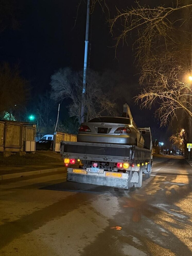 В Комсомольске-на-Амуре поймали нетрезвого водителя без прав