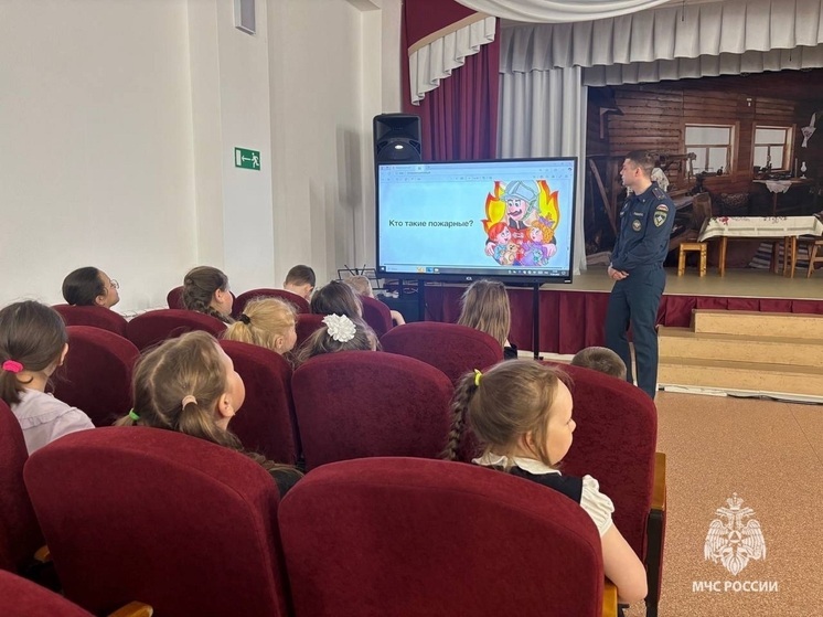 Профилактическое занятие по детской безопасности состоялось в Коткино
